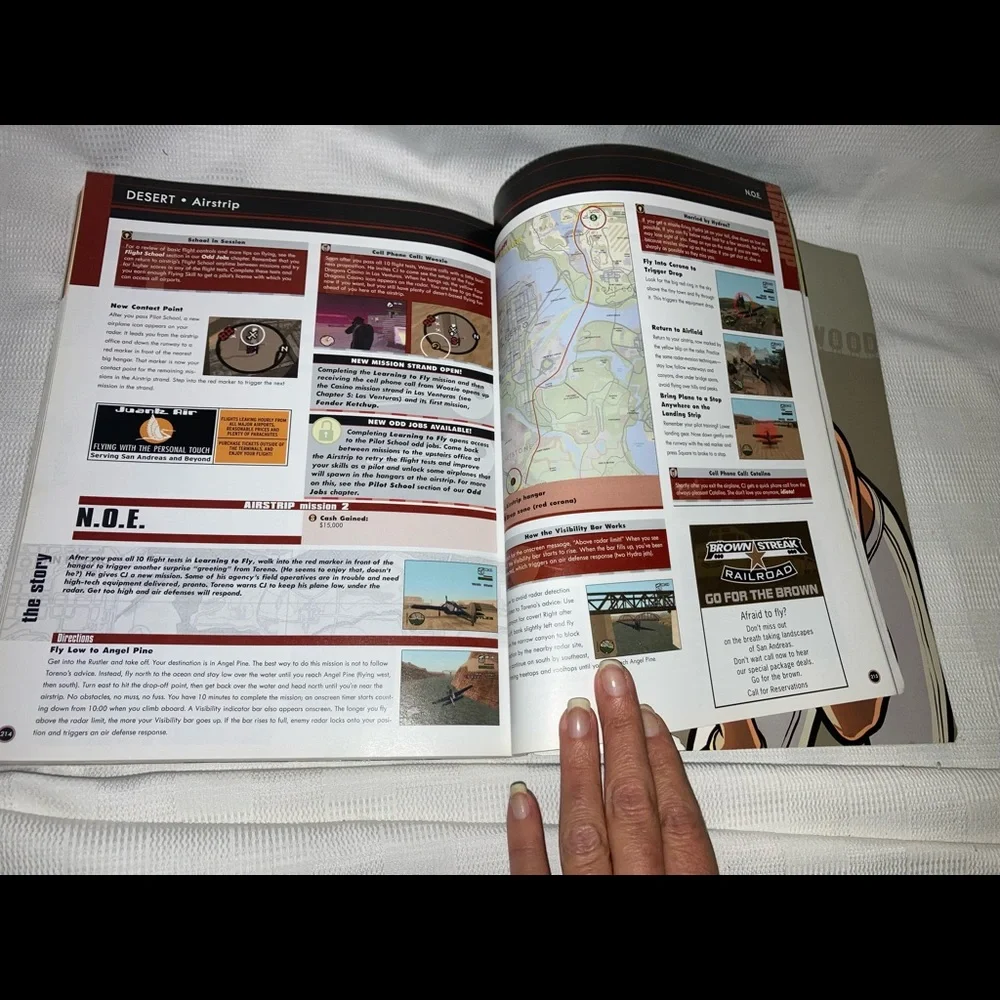 Grand Theft Auto San Andreas Game Book